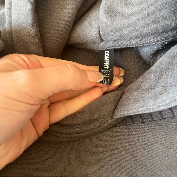 Comfrt Grey Sweat Set Size Large - Picture 4 of 5